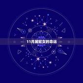 11月属蛇女的命运，十一月属蛇的女人的命运