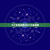 十二生肖运势2021大全运程，2021年运程十二生肖运程