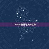 1978年的属马人什么命，78年是什么命