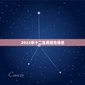 2022年十二生肖综合排名，2022年狗人的全年运势如何
