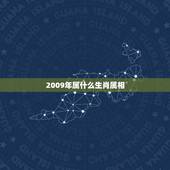 2009年属什么生肖属相，09年出生是属什么属相
