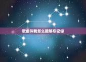 歌曲叫我怎么能够忘记你，让我怎么能够忘记他那歌曲叫什么名字