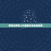 爱情运势看上升星座还是金星星座，看星座运势的时候是只看上升星座还是上升