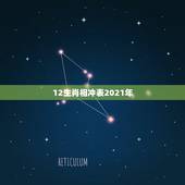 12生肖相冲表2021年，十二生肖2021年运势及运程每月运程