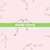 测试夫妻八字合不合，请哪位高人帮忙测下夫妻生辰八字合不合，万分感谢！