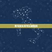 男马和女羊可以婚配吗，属马女和属羊男配吗