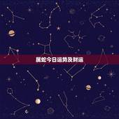 属蛇今日运势及财运，生肖鸡今日运势与财运