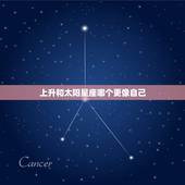 上升和太阳星座哪个更像自己，我想知道自己的上升星座和太阳星座是什么 怎