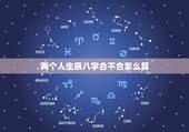 两个人生辰八字合不合怎么算，哪位高人帮我算算两个人的生辰八字合不合