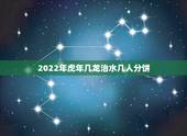 2022年虎年几龙治水几人分饼，2022年虎年几龙治水
