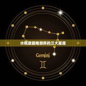 水瓶座最难放弃的三大星座，最难走心的三大星座是谁？
