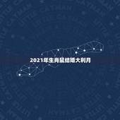 2021年生肖鼠结婚大利月，男孩95年属猪女孩96年属鼠的2021年几