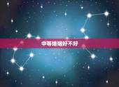 中等婚姻好不好，中等婚姻下的婚姻上等婚姻。你们懂吗？