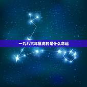 一九八六年属虎的是什么命运，属虎一九八六年农历十二月初二生的一生的命运