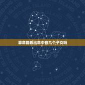 算命能看出命中有几个子女吗，从面相能看出命里有几个孩子吗