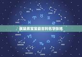 属鼠男宝宝最吉利名字张姓，属鼠姓张叫什么好