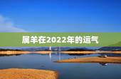 属羊在2022年的运气，79年属羊42岁有个劫