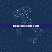 查2022年水瓶座每月运势