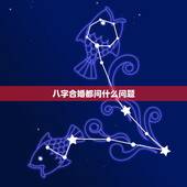 八字合婚都问什么问题，八字合婚问题的问题！