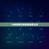 70年的狗今年的财运怎么样，70年属狗50岁至60岁财运