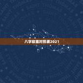 八字称重对照表2021，几斤几两算命表2021