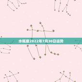 水瓶座2022年7月30日运势，2021年水瓶座全年运势