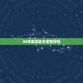 88年属龙生牛宝宝好吗，我是1988年属龙 老公是1992年属猴，我们