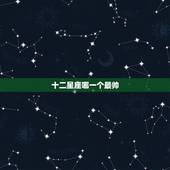 十二星座哪一个最帅，十二星座谁长得最帅