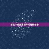 想生个虎宝宝明年几月份备孕，虎宝宝2022年几月出生最好