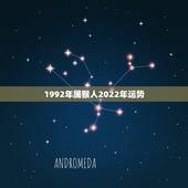 1992年属猴人2022年运势，1992年属猴人2022年运势运程