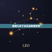 摩羯九月下半月运势塔罗牌，摩羯下半年运势2022塔罗牌