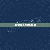 1992年属猴婚配属相，1992年属猴2022 年运势