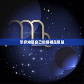 怎样知道自己的属相是属鼠，属鼠的怎样啊