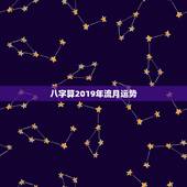 八字算2019年流月运势，生辰八字算命免费农历