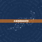 夫妻两都属龙好吗，两个属龙的人相克吗