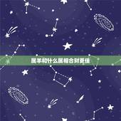 属羊和什么属相合财更佳，属羊的和什么属相合财