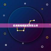 蛇虎属相婚配实际怎么样，蛇虎婚配