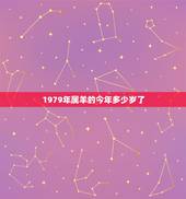 1979年属羊的今年多少岁了，79年属羊2022 年运势