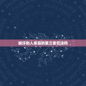 破坏别人家庭的第三者犯法吗，第三者破坏他人家庭的行为违法吗？