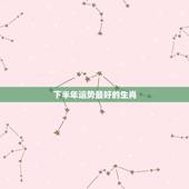 下半年运势最好的生肖，2021运程十二生肖运程每月运势