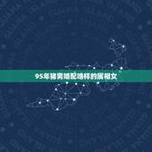 95年猪男婚配啥样的属相女，95年属猪女和87年属兔男婚配合适吗？