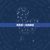 寻找另一半的网名，寻找另一半网名