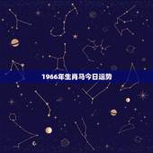 1966年生肖马今日运势，1966年属马晚年运势