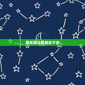 属蛇属马属相合不合，属马和属蛇应该生个什么属相最和？