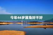 今年46岁属兔好不好，75年属兔人的终身寿命