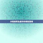 水瓶座男生最好的婚配属相，水瓶座属猪的男生，最好和什么星座配