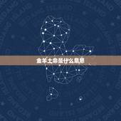 金羊土命是什么意思，土命金羊到底是属土还是属金