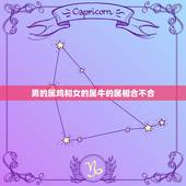 男的属鸡和女的属牛的属相合不合，属鸡的男和属牛的女配吗
