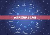 夫妻死后财产怎么分配，夫妻双方，一方意外死亡，财产分配问题