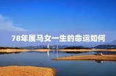 78年属马女一生的命运如何，属马1978年44岁走大运
